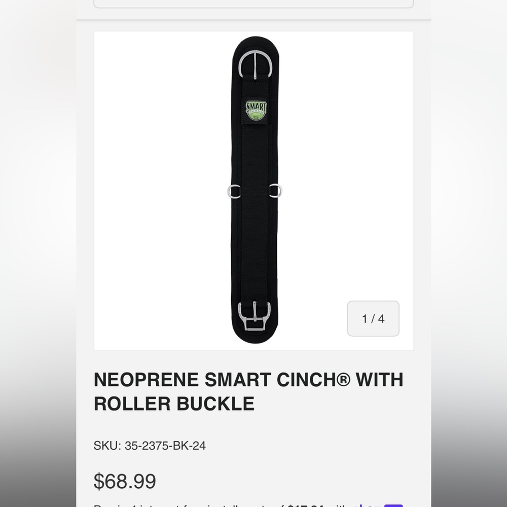 Weaver Smart Cinch Neoprene 30